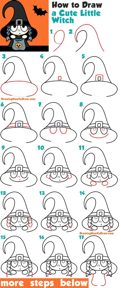 easy halloween drawings step by step|easy draw halloween pics.